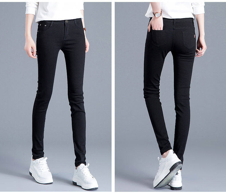 Spring And Autumn Women's Dress New Style Women's Slim Fit Slimming Casual Skinny Pencil Trousers