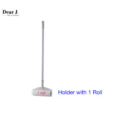 Extendable Roller Mop with Sticky Paper (60sheets per roll) [Dear J]