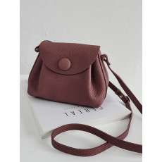 Togo leather button mini cross bag